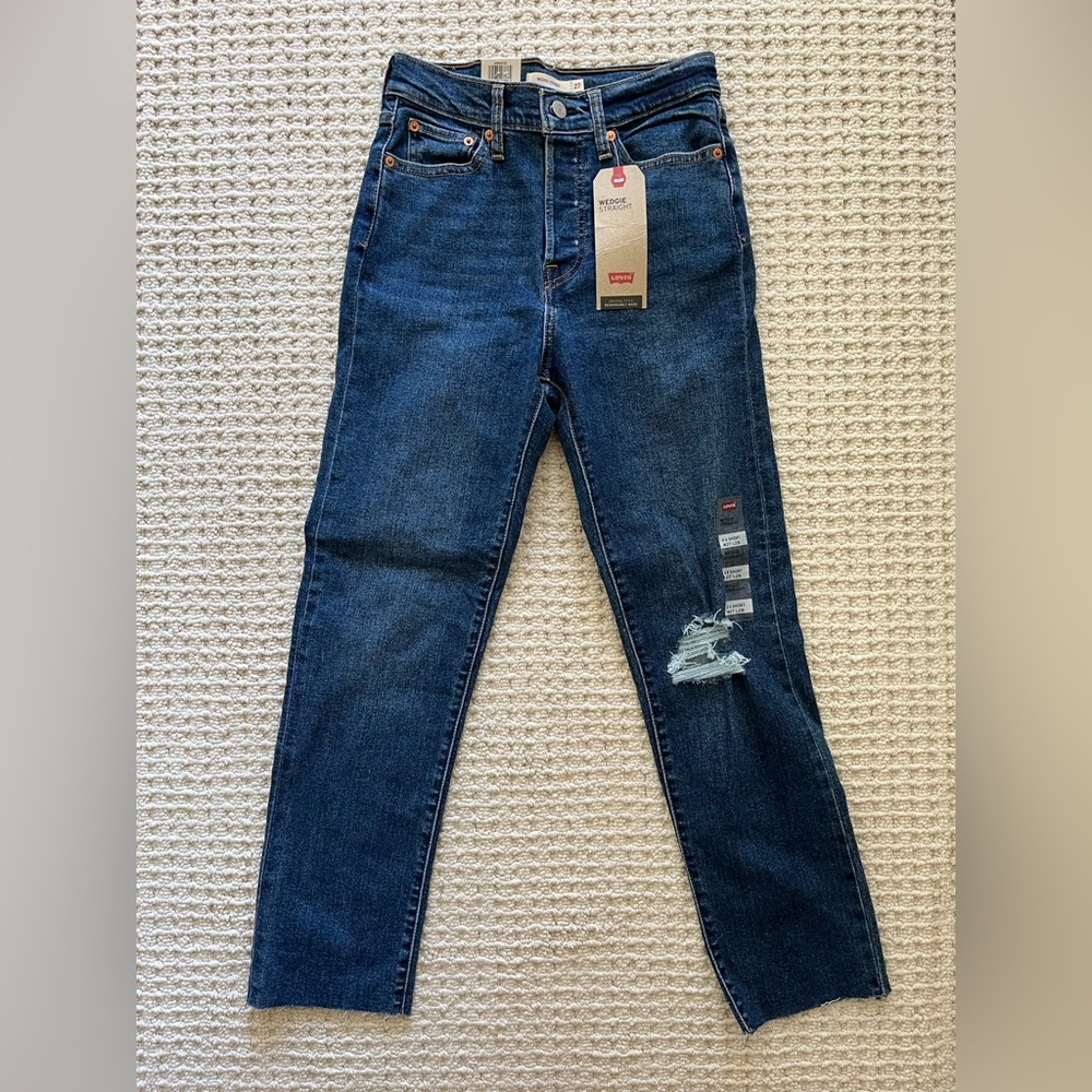 Levi’s wedgie straight jeans